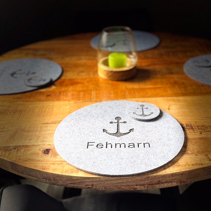 Tisch Deko Inselbutze